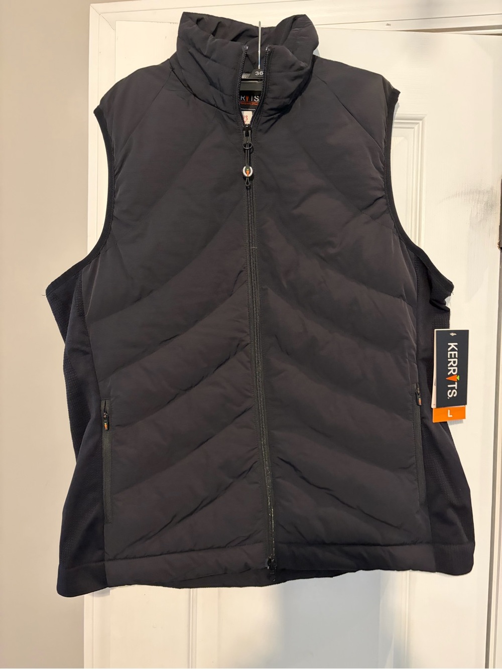Kerrits Black Quilted Performance Vest